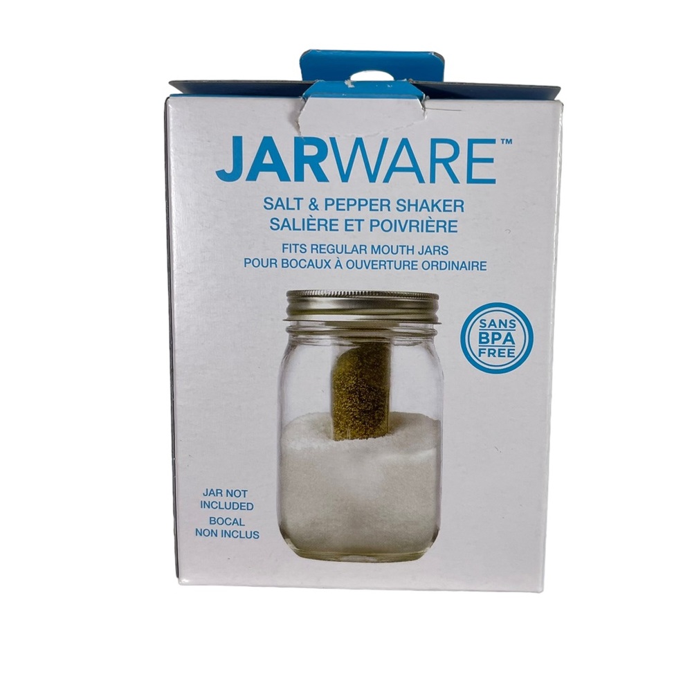 JarWare  Salt and Pepper Shaker LID for mason jar 82627 NEW in box LID ONLY